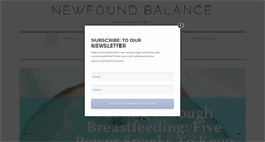 Desktop Screenshot of newfoundbalance.com